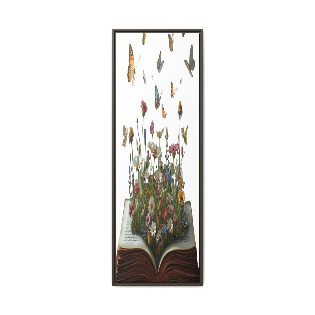 Whimsical Pop-Up Book Matte Canvas Art—Sustainable Framed Wall Décor