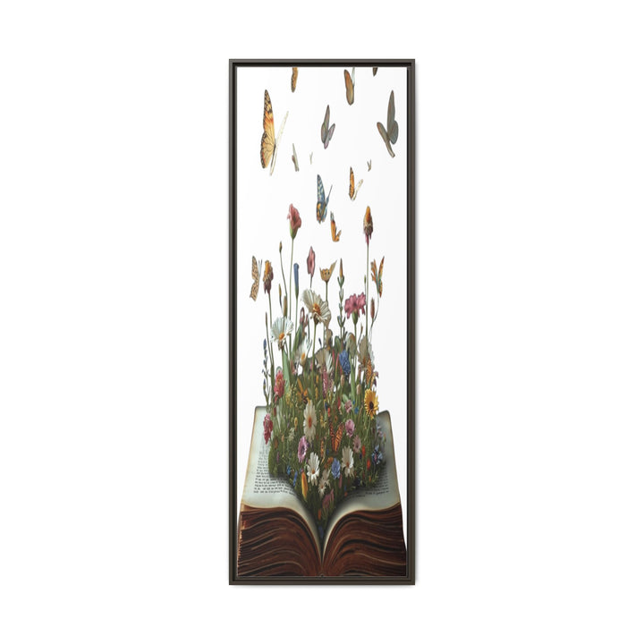 Whimsical Pop-Up Book Matte Canvas Art—Sustainable Framed Wall Décor