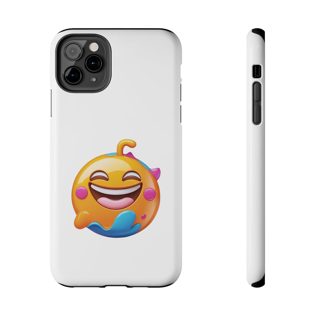 Tough Emoji Phone Case – Shockproof, Cute Cartoon Cover for iPhone & Samsung