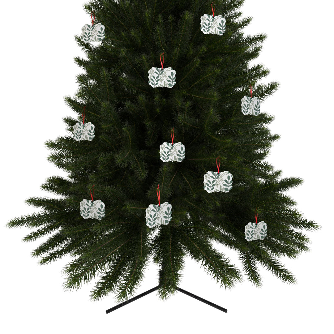 Modern Botanical Aluminum Ornaments – Custom, Stylish, Eco-Chic Décor Sets