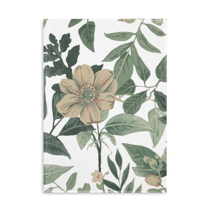 Vintage Floral Puffy Hardcover Notebook – Luxe, Custom, Lay-Flat Journal