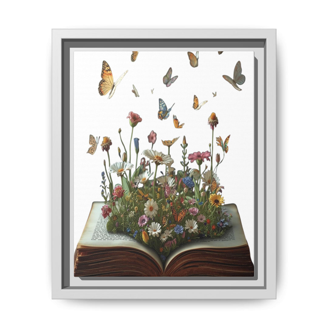 Whimsical Pop-Up Book Matte Canvas Art—Sustainable Framed Wall Décor