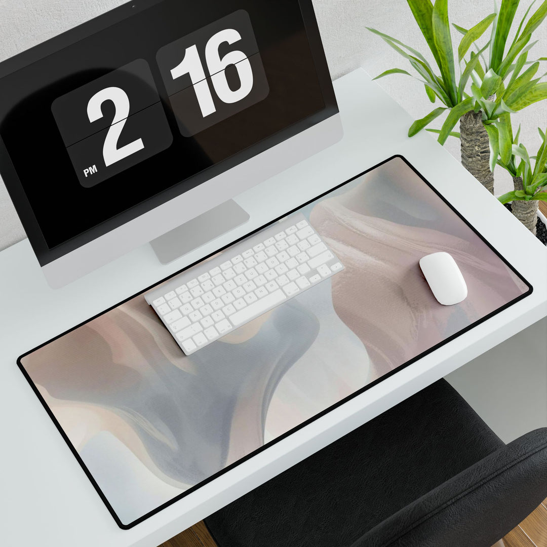 Abstract Pastel Desk Mat – Modern, Durable & Stylish Workspace Upgrade