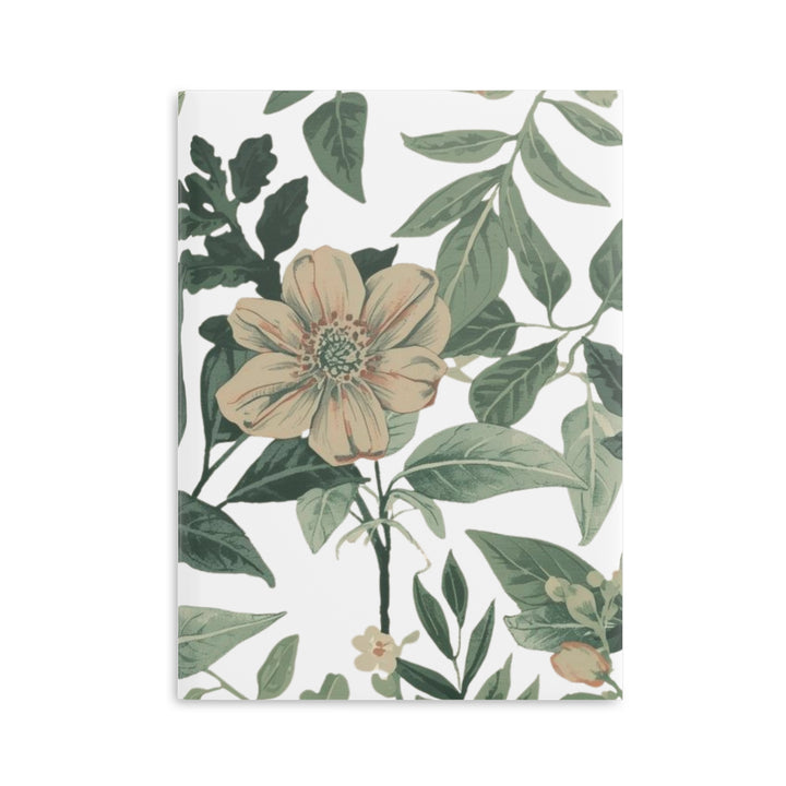 Vintage Floral Puffy Hardcover Notebook – Luxe, Custom, Lay-Flat Journal