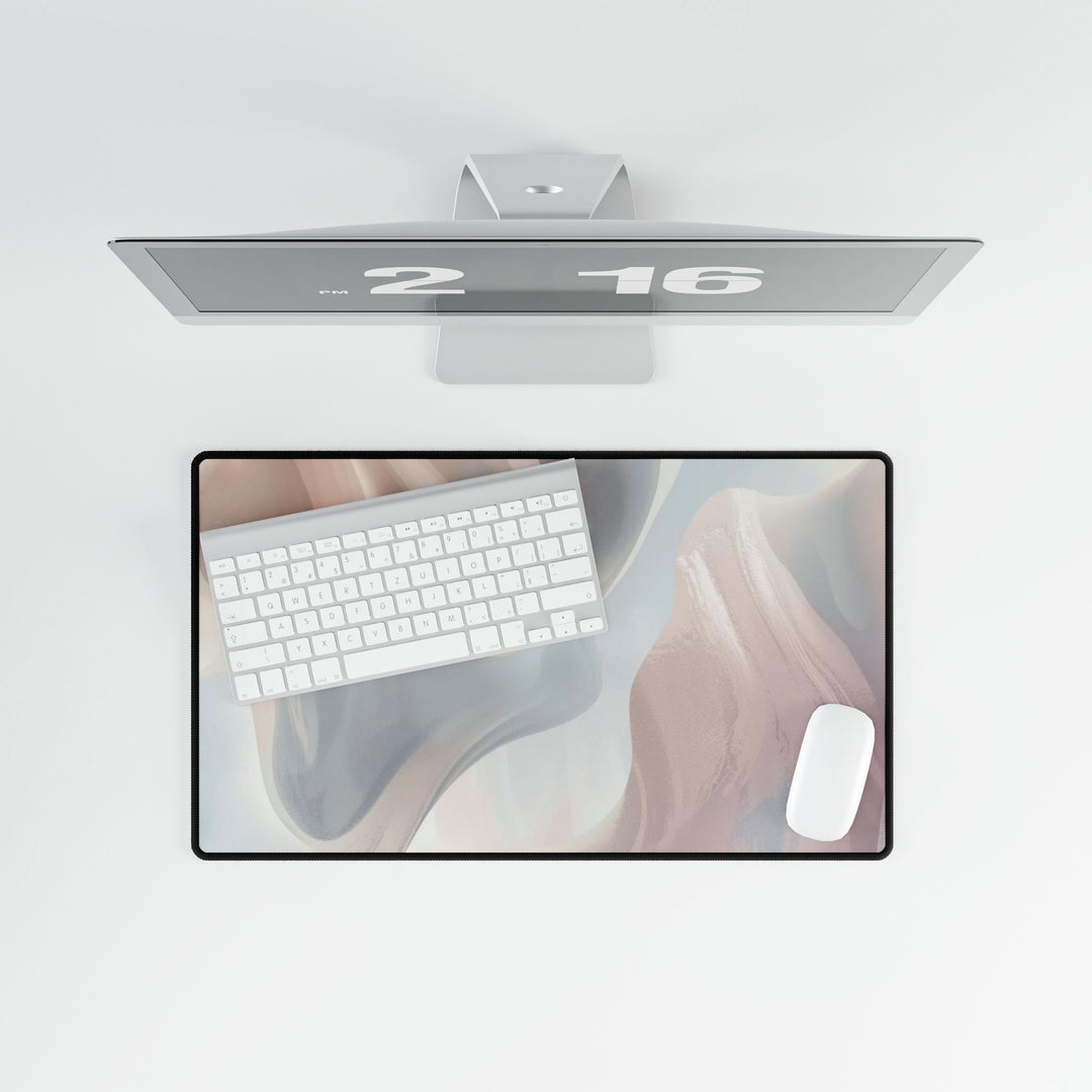 Abstract Pastel Desk Mat – Modern, Durable & Stylish Workspace Upgrade
