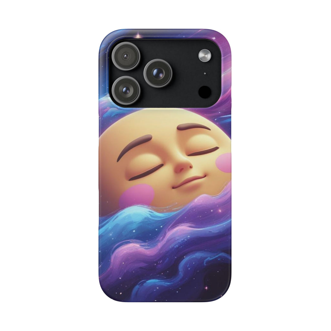 Dreamy Galaxy Moon Snap Case – Slim, Stylish & Durable Cosmic Phone Cover
