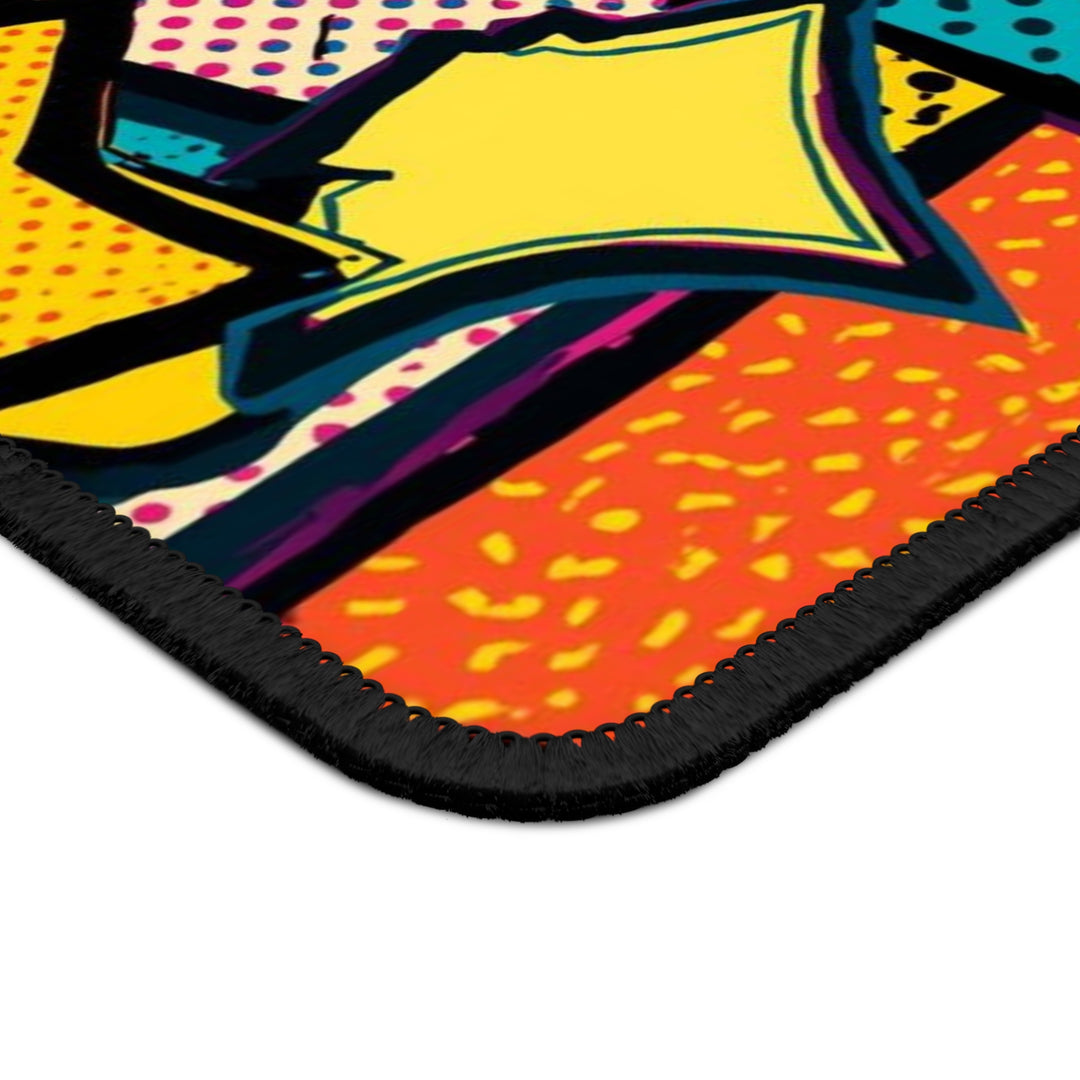 Pop Art Comic Gaming Mouse Pad – Precision, Style & Retro Vibes, 9x7
