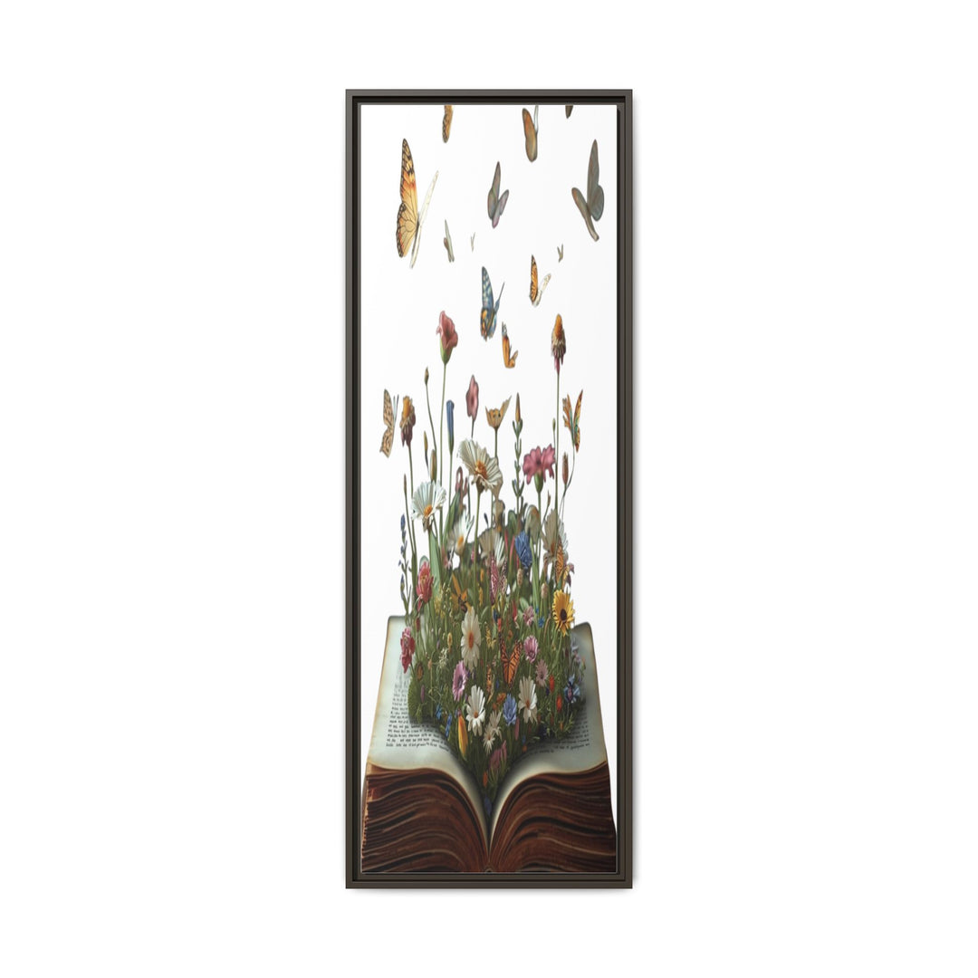 Whimsical Pop-Up Book Matte Canvas Art—Sustainable Framed Wall Décor