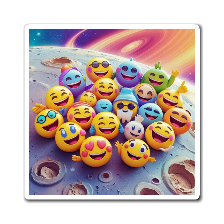Custom Emoji Magnets – Fun Space-Inspired Fridge Decor & Gifts