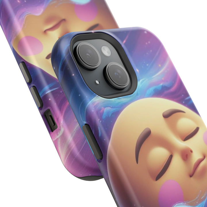 Galaxy Dream Moon Impact-Resistant Dual-Layer Phone Case – Custom & Cute