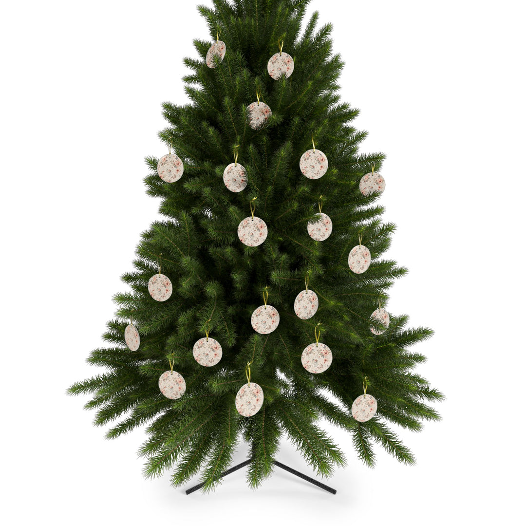 Custom Floral Glass Ornaments – Handcrafted, Vintage Roses & Butterflies