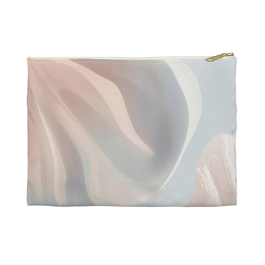 Chic Abstract Pastel Accessory Pouch – Minimalist Organizer & Makeup Bag
