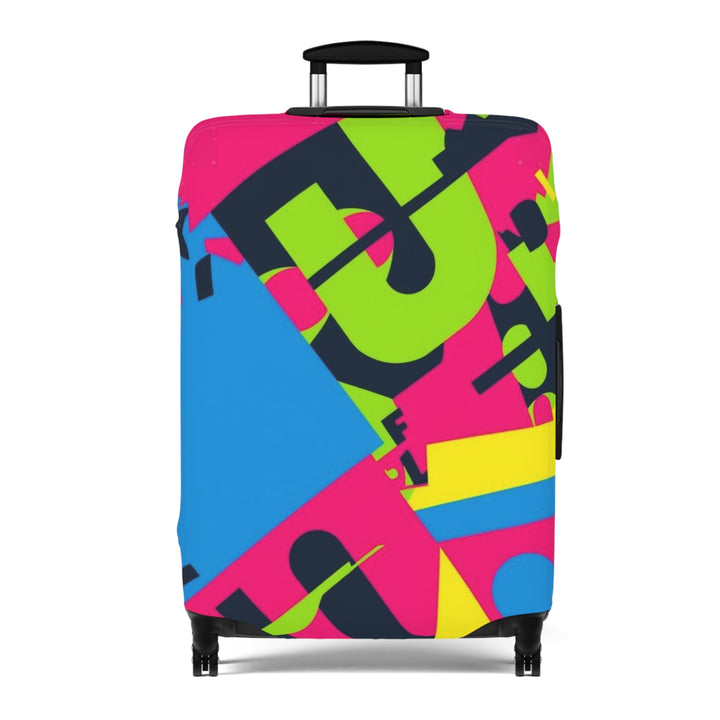 Bold Abstract Premium Luggage Cover – Stylish, Stretch & Scratch-Proof
