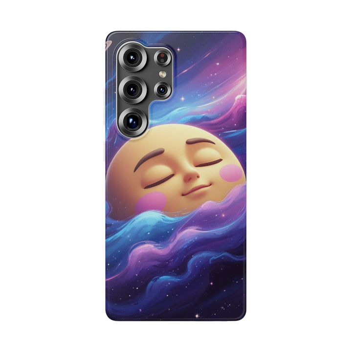 Flexi Case – Dreamy Galaxy Moon | Slim, Stylish & Durable Phone Cover