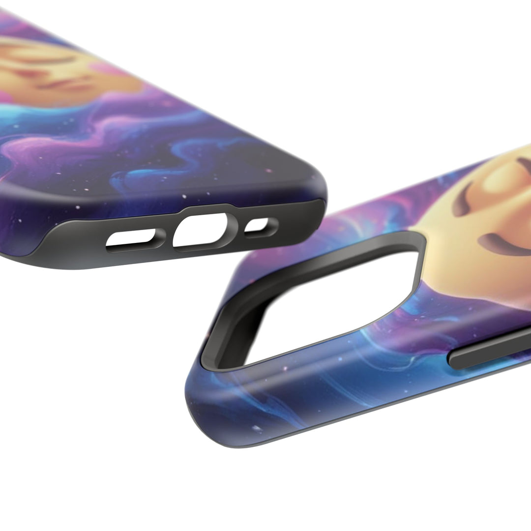 Galaxy Dream Moon Impact-Resistant Dual-Layer Phone Case – Custom & Cute