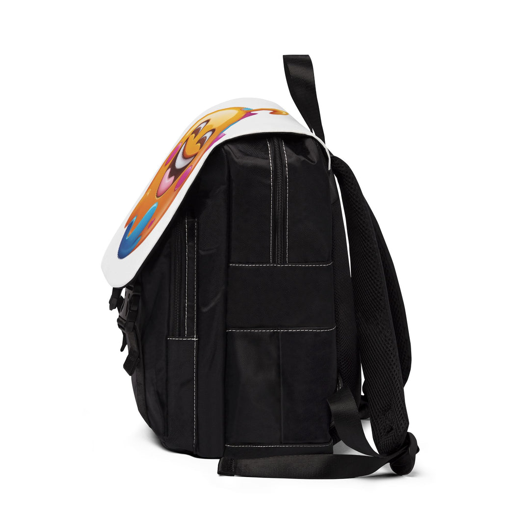 Unisex Emoji Canvas Backpack – Fun, Durable, Water-Resistant & Trendy