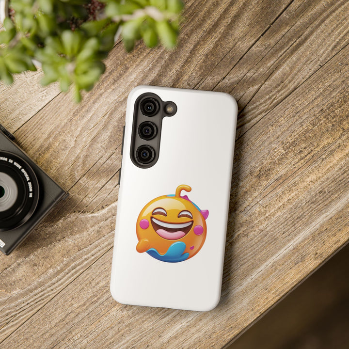 Tough Emoji Phone Case – Shockproof, Cute Cartoon Cover for iPhone & Samsung