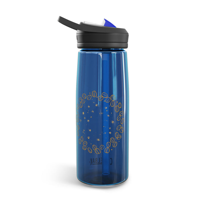 CamelBak Eddy 20oz/25oz Water Bottle – Coffee Bean Art, Spill-Proof, Customizable