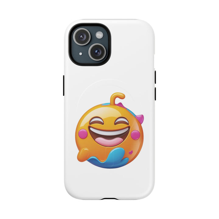 Tough Magnetic Emoji Case – Dual-Layer MagSafe Cover, Fun & Vibrant Design