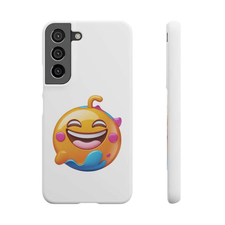 Emoji Joyful Vibe Snap Case – Sleek, Durable, Fun Cartoon Phone Cover