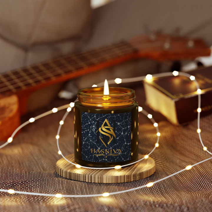 Celestial Constellation Scented Candle – Coconut Apricot Wax | Hand-Poured