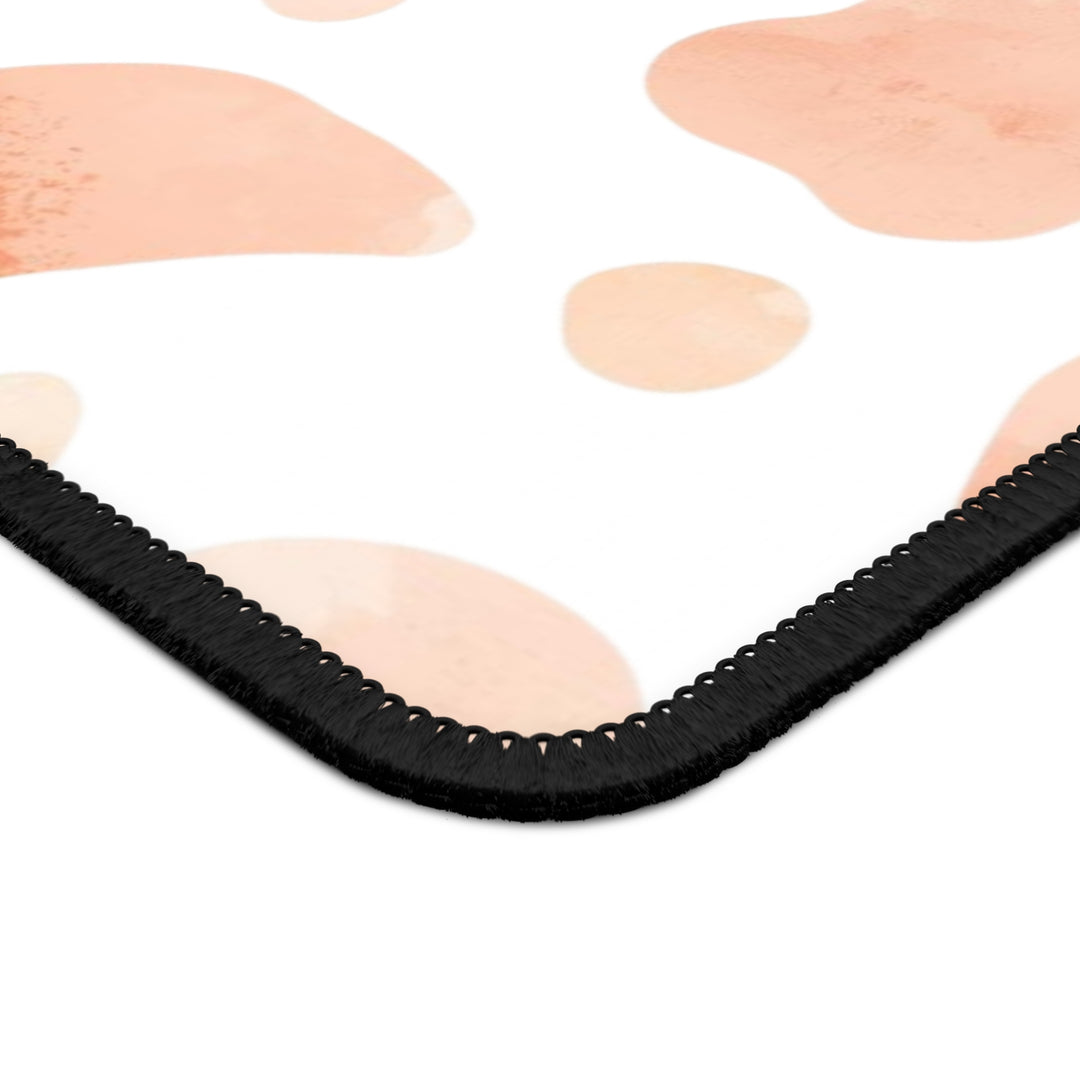 Trendy Abstract Blush Watercolor Gaming Mouse Pad – Precision & Style