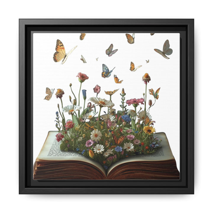 Whimsical Pop-Up Book Matte Canvas Art—Sustainable Framed Wall Décor