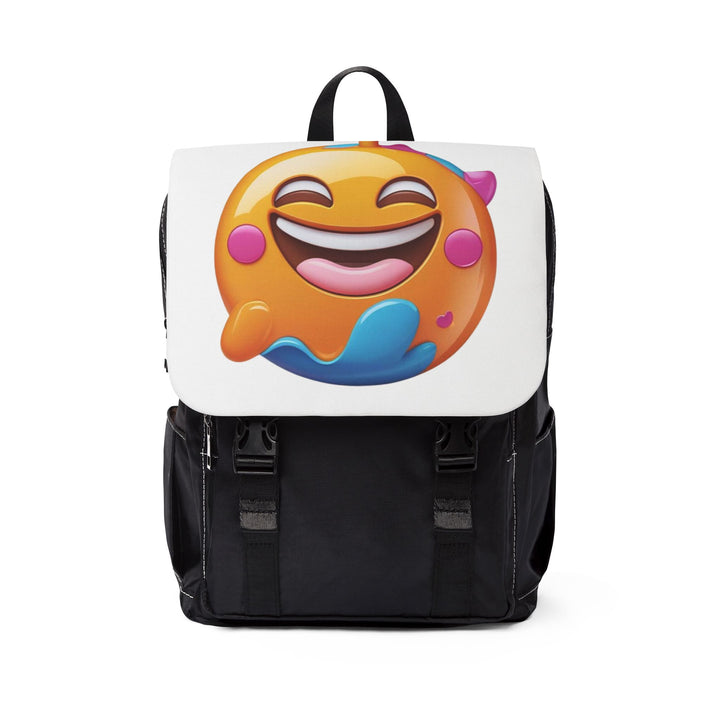 Unisex Emoji Canvas Backpack – Fun, Durable, Water-Resistant & Trendy