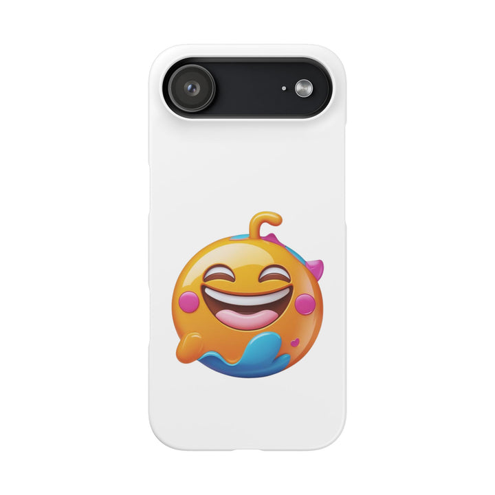 Emoji Joyful Vibe Snap Case – Sleek, Durable, Fun Cartoon Phone Cover