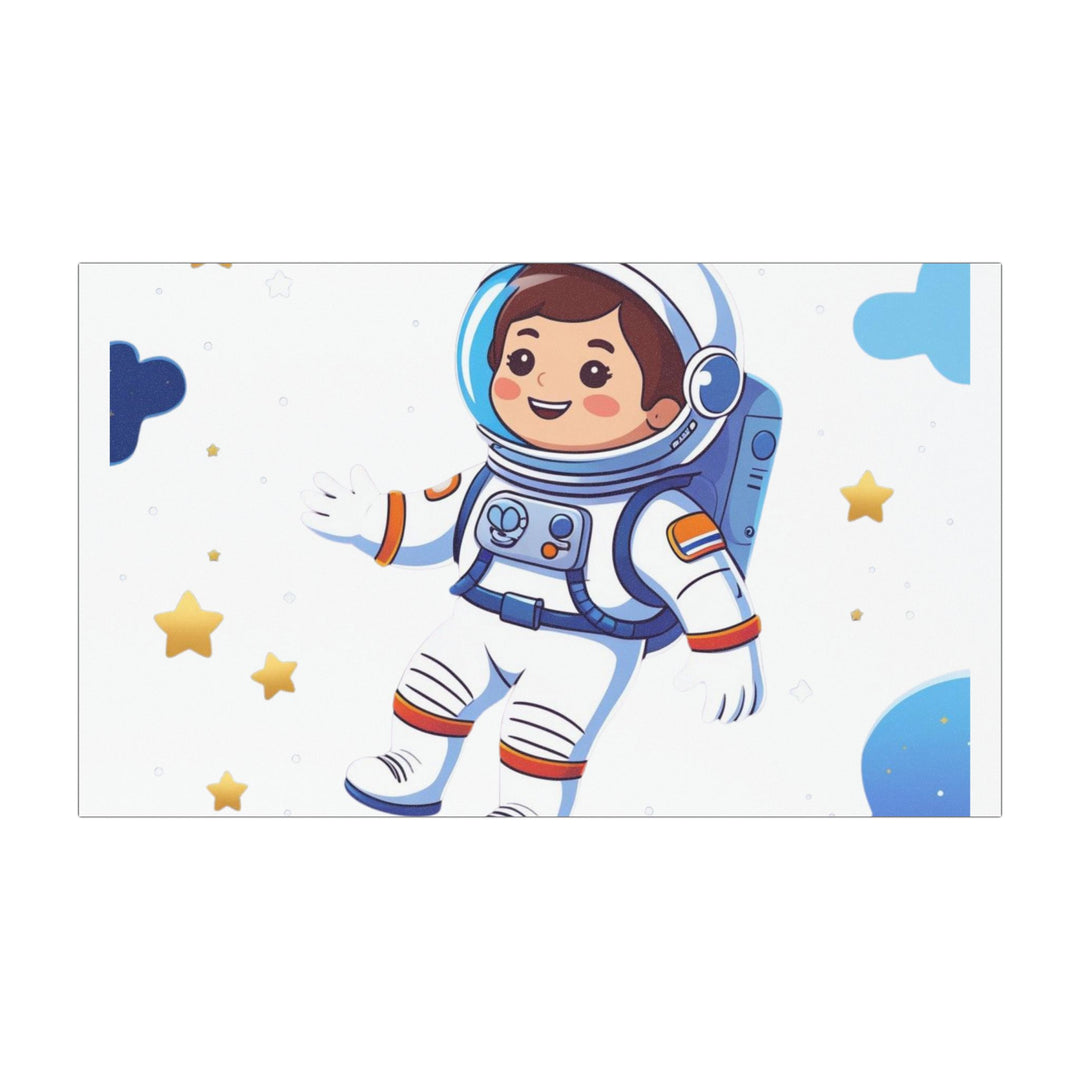 Custom Car Magnet – Cute Space Astronaut Kids Design, Weatherproof & Removable