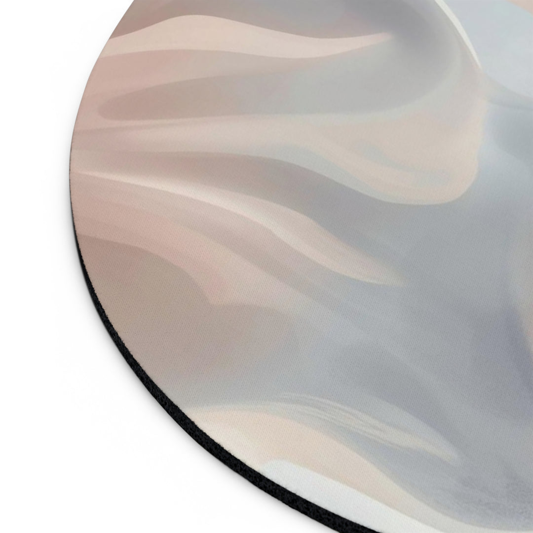 Personalized Pastel Abstract Mouse Pad – Soft, Stylish & Non-Slip Desk Mat