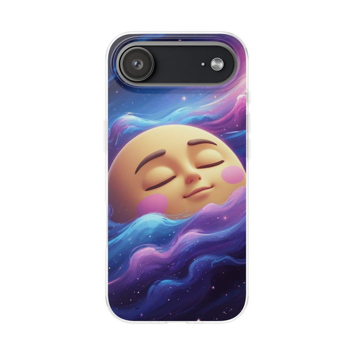 Flexi Case – Dreamy Galaxy Moon | Slim, Stylish & Durable Phone Cover