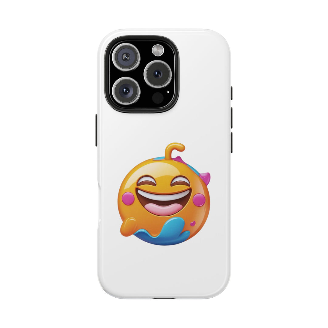 Tough Emoji Phone Case – Shockproof, Cute Cartoon Cover for iPhone & Samsung