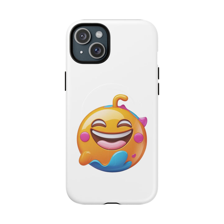 Tough Magnetic Emoji Case – Dual-Layer MagSafe Cover, Fun & Vibrant Design