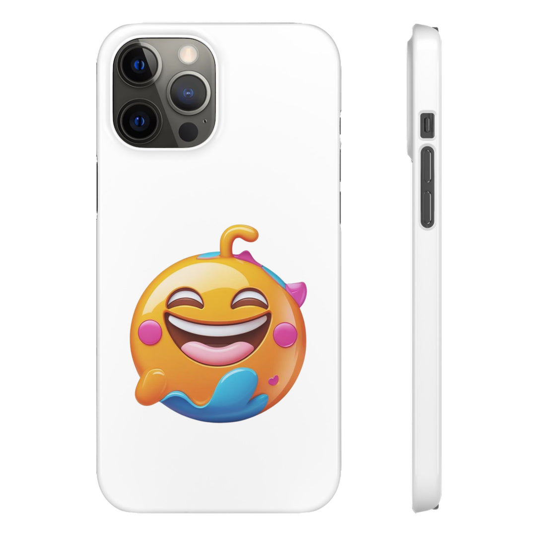 Emoji Joyful Vibe Snap Case – Sleek, Durable, Fun Cartoon Phone Cover