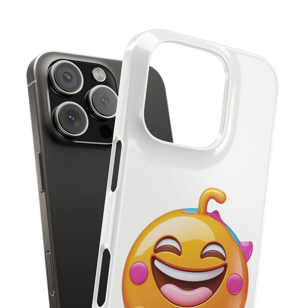 Emoji Joy Slim Phone Case – Ultra-Thin, Glossy, Playful & Protective