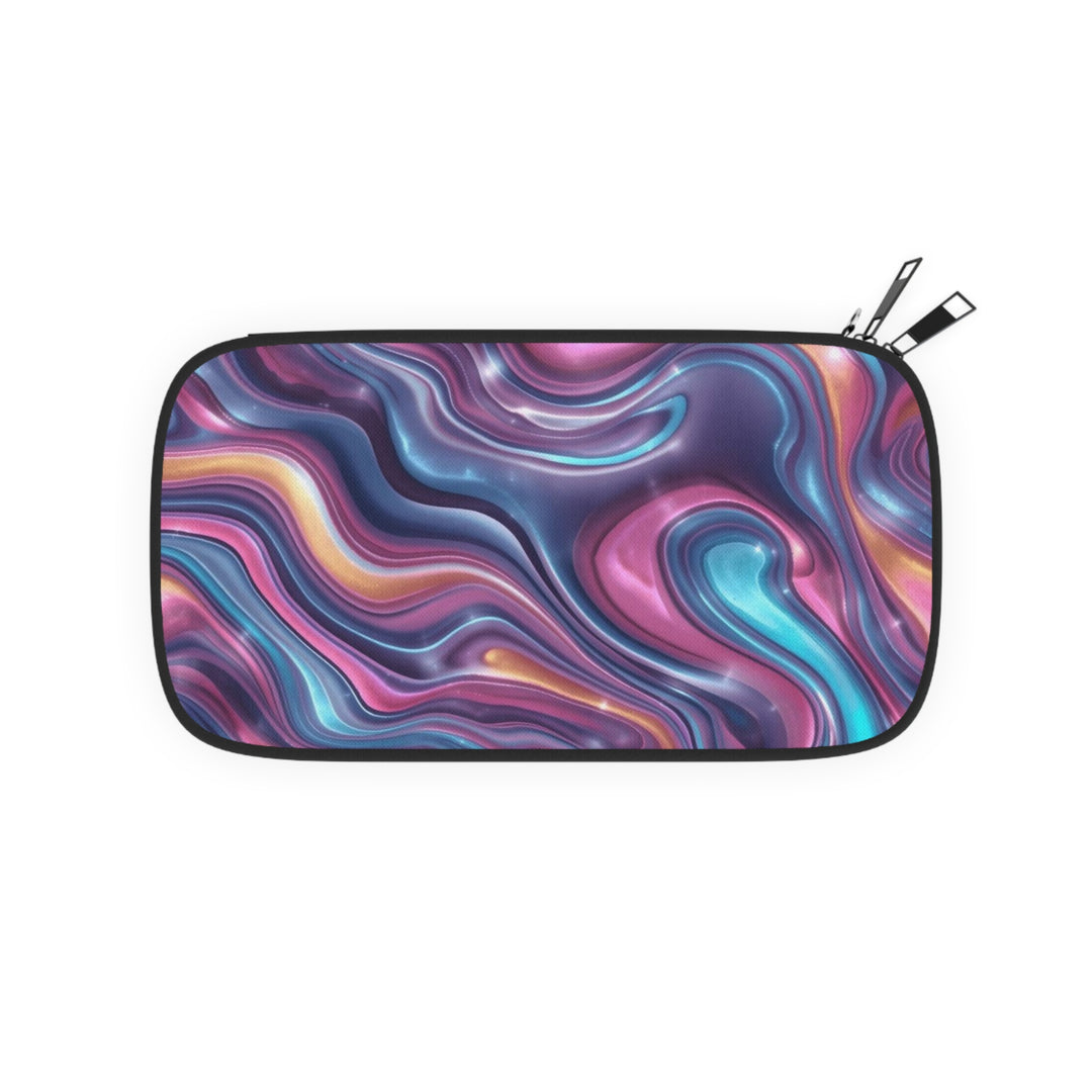 Ultimate RFID Passport Wallet – Iridescent Marble Swirl, Vegan Leather