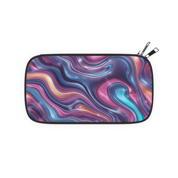 Ultimate RFID Passport Wallet – Iridescent Marble Swirl, Vegan Leather