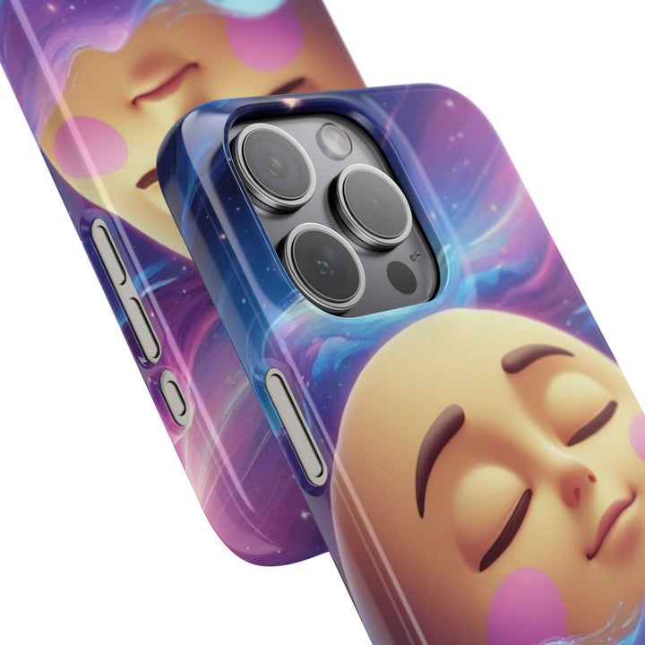 Dreamy Galaxy Moon Snap Case – Slim, Stylish & Durable Cosmic Phone Cover