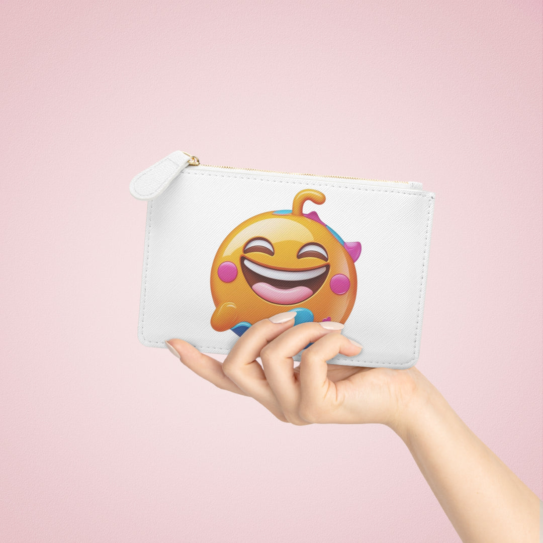 Personalized Emoji Mini Clutch – Vegan Leather, Fun & Chic Custom Bag
