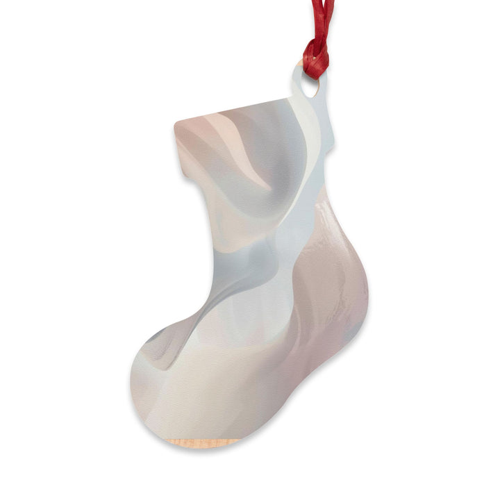Handcrafted Wooden Ornaments – Modern Pastel Decor, Magnetic or Hanging
