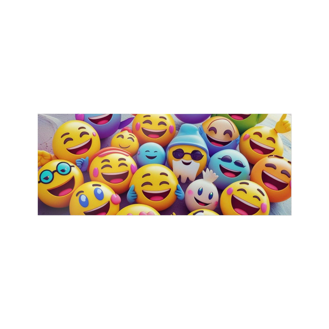Cosmic Emoji Die-Cut DTF Stickers – Vibrant Custom, Weatherproof Fun!