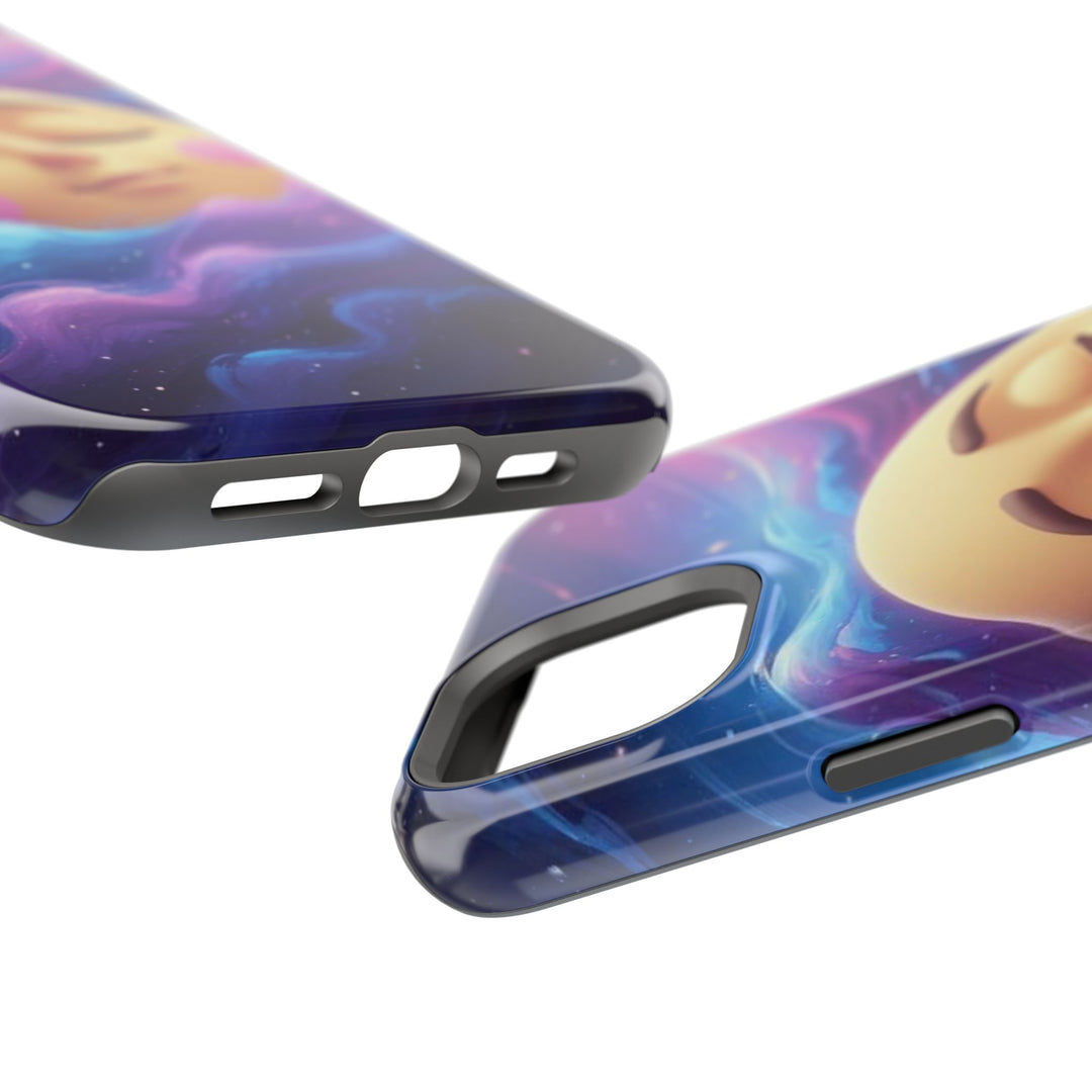 Galaxy Dream Moon Impact-Resistant Dual-Layer Phone Case – Custom & Cute
