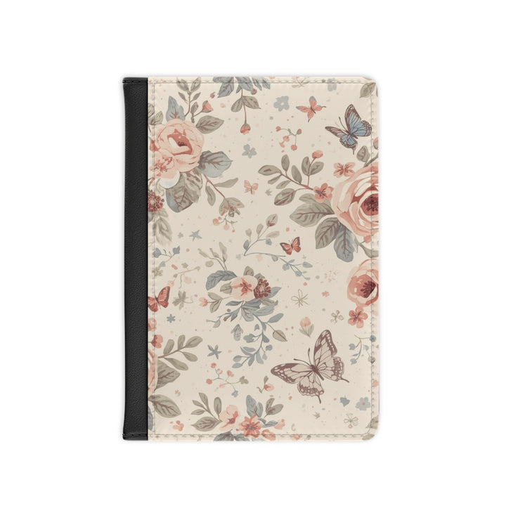 Floral Butterfly Passport Cover – Personalized, RFID-Blocking Travel Wallet