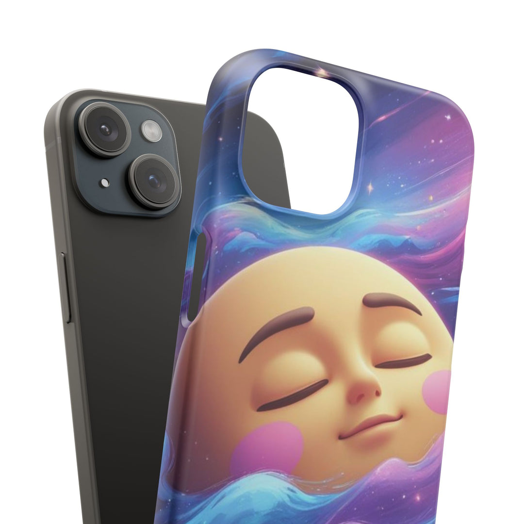 Dreamy Galaxy Moon Snap Case – Slim, Stylish & Durable Cosmic Phone Cover