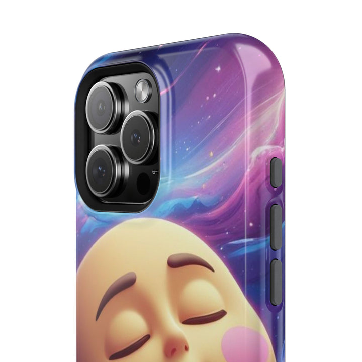 Galaxy Dream Moon Impact-Resistant Dual-Layer Phone Case – Custom & Cute