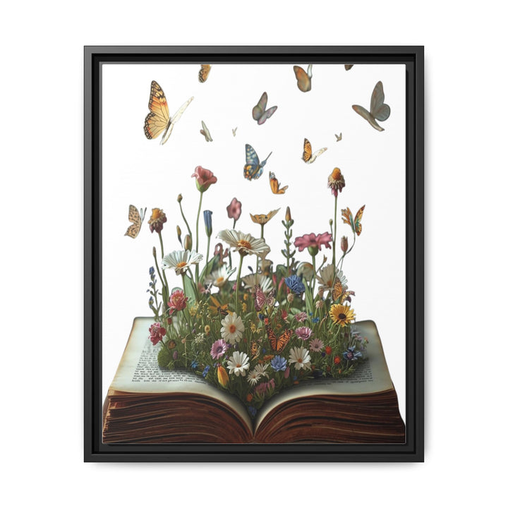 Whimsical Pop-Up Book Matte Canvas Art—Sustainable Framed Wall Décor