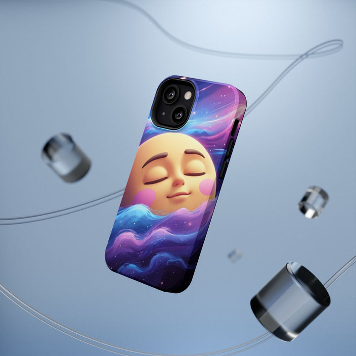 Galaxy Dream Moon Impact-Resistant Dual-Layer Phone Case – Custom & Cute