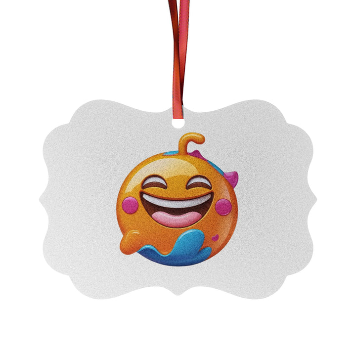 Custom Aluminum Ornaments – Fun Emoji Design, Personalized Gift Sets