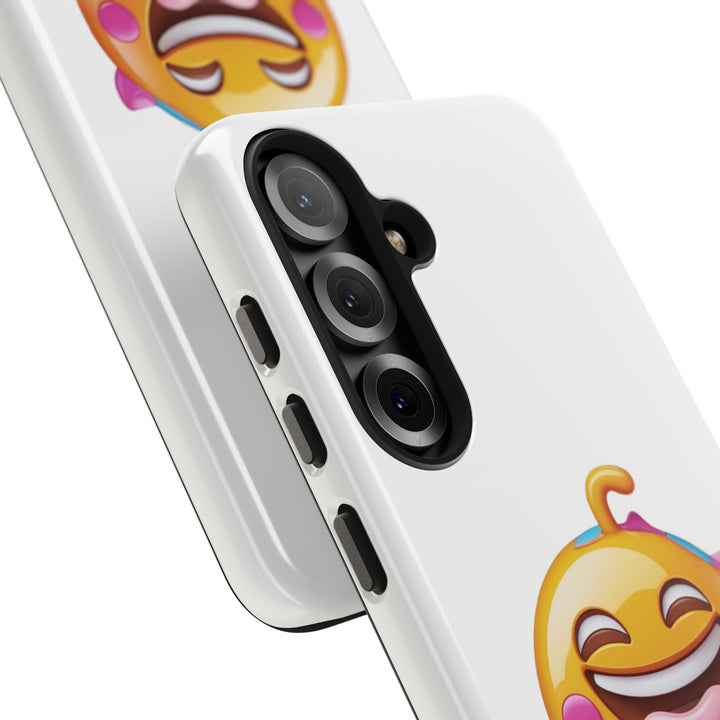 Tough Emoji Phone Case – Shockproof, Cute Cartoon Cover for iPhone & Samsung